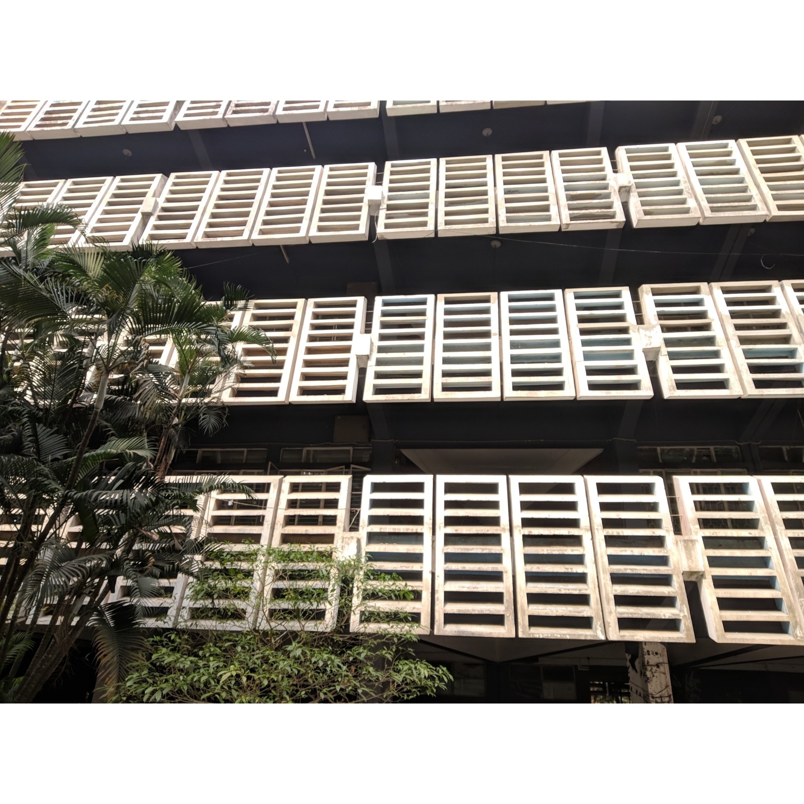 Architecture centered on a white 1600 by 1600 pixel canvas